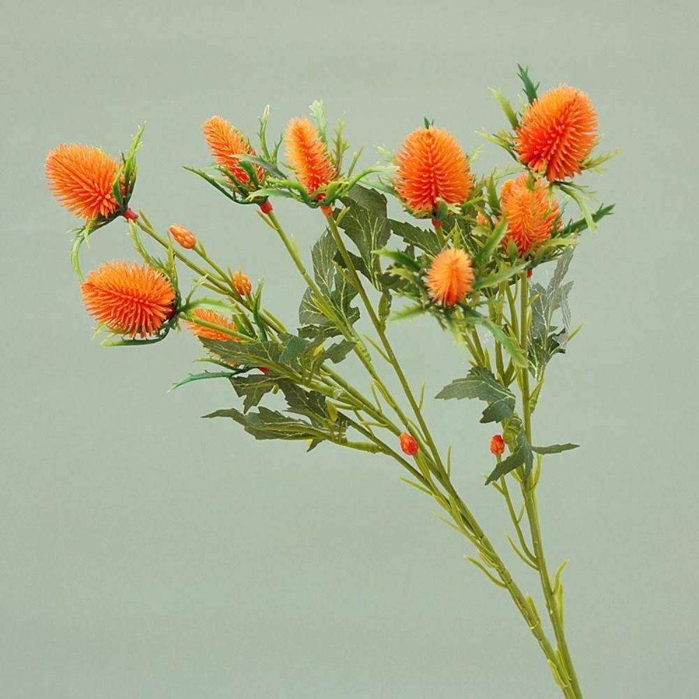 Искусственная ветка морского падуба с эффектом реального прикосновения, ручная работа, искусственные цветы, декор для свадебной вечеринки