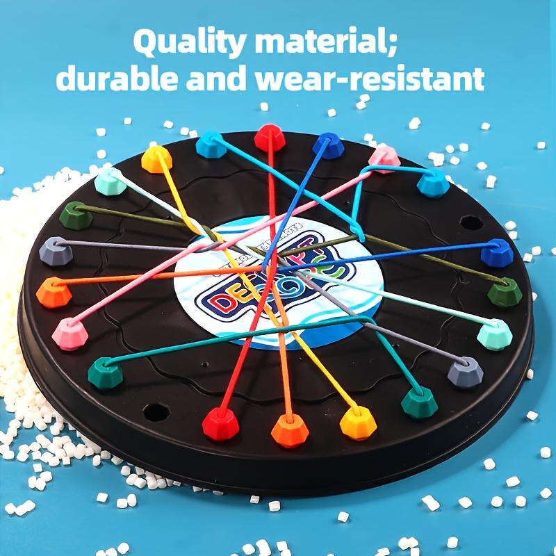 «Испытание по распутыванию веревки» — это настольная игра на логику, разработанная для детей, направленная на улучшение концентрации и идеально подходящая для занятий родителей с детьми.