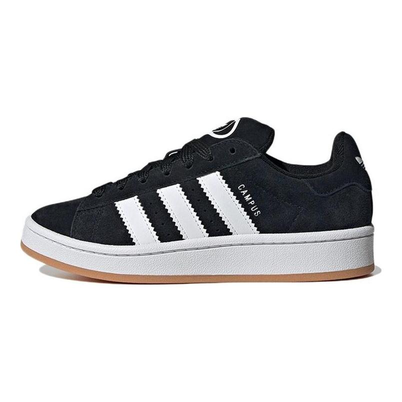 adidas Детские кроссовки Campus 00s J Black White Gum Core-Black Cloud-White HQ6638