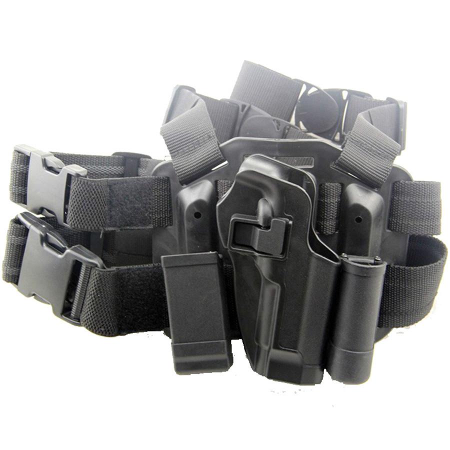 Tactical Right Hand Drop Leg Thigh Pistol Holster for Glock17 19 22 23 31 32