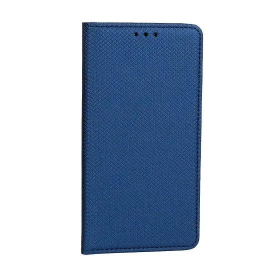 Case for SAMSUNG GALAXY A13 5G A04S SMART MAGNET CLOSING NAVY BLUE + GLASS