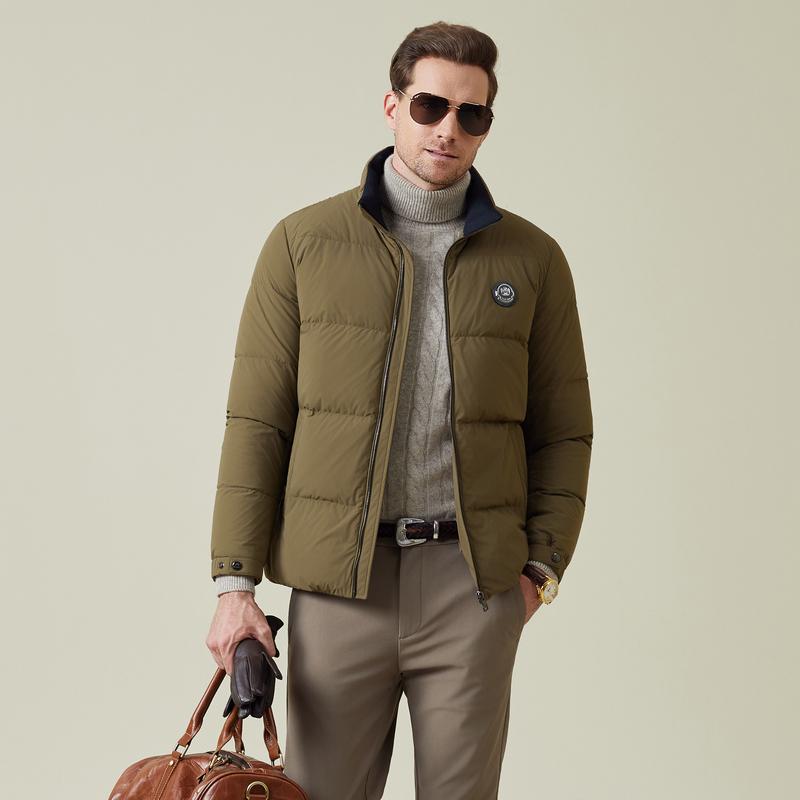 [Big Duck Down] 2025 Winter Men's Stand up Down Jacket 8037