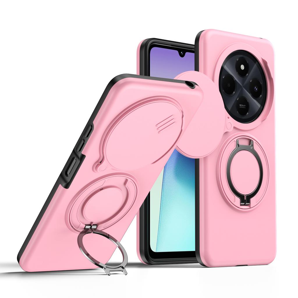 Для Redmi Note 14 Pro + Бронированные противоударные чехлы для телефонов Для Redmi Note 14 Pro 4G 5G 14C С магнитным кольцом-держателем Подставка Чехол
