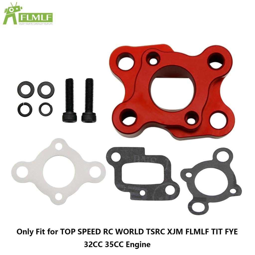 23CC ~ 71CC Engine Intake Manifold Kit Fit for 1/5 HPI ROFUN BAHA ROVAN KM BAJA Losi 5ive T FG GoPed RedCat Rc Car Toys Parts