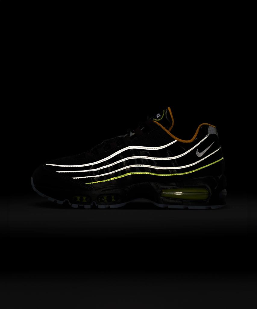 Nike Air Max 95 Big Bubble M - Черный:Сусальное золото:Пара:Белый / Ir5901-010