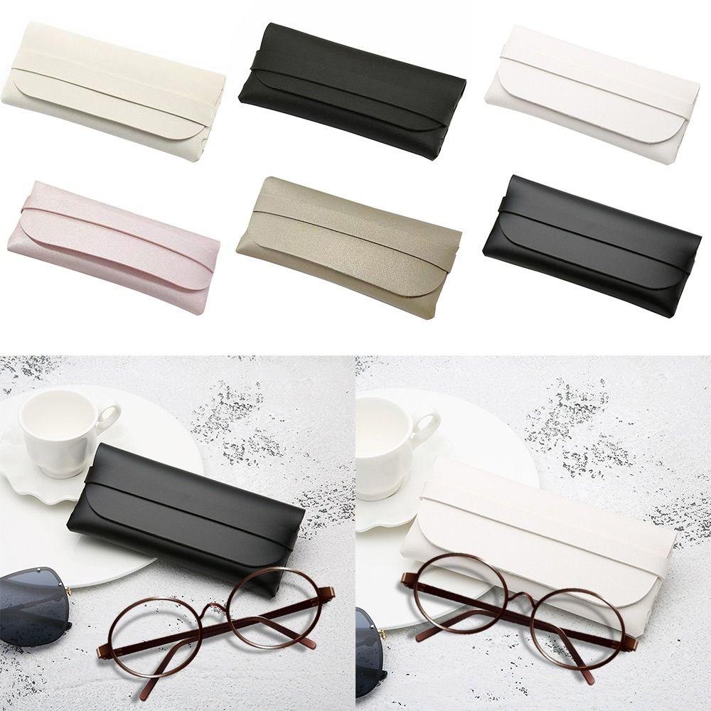 Anti-knock Glasses Case PU Leather Sunglasses Storage Box Eyeglasses Case Eyewear Accessories
