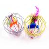 1 Pcs Cat Dog Pet Novelty Toy Pet Supplies Interactive Cat Toy Mouse Toy Funny Caged Mouse Pet Toy Rat Ball Random Color