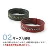 phiten RAKUWA Bracelet EXTREME Marble Gray, 17cm Inner Circumference [Made with Phiten's Advanced Metax Technology]