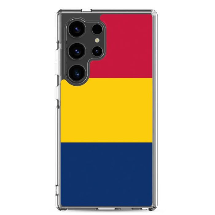 Coque Téléphone Drapeau Tchad - Samsung Galaxy S22 Plus