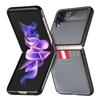 Кожаный чехол с защитой от падения для мобильного телефона для Samsung Galaxy Z Flip4 Flip 4 Flip3 Flip 3 Zflip4 5g, тонкие защитные чехлы
