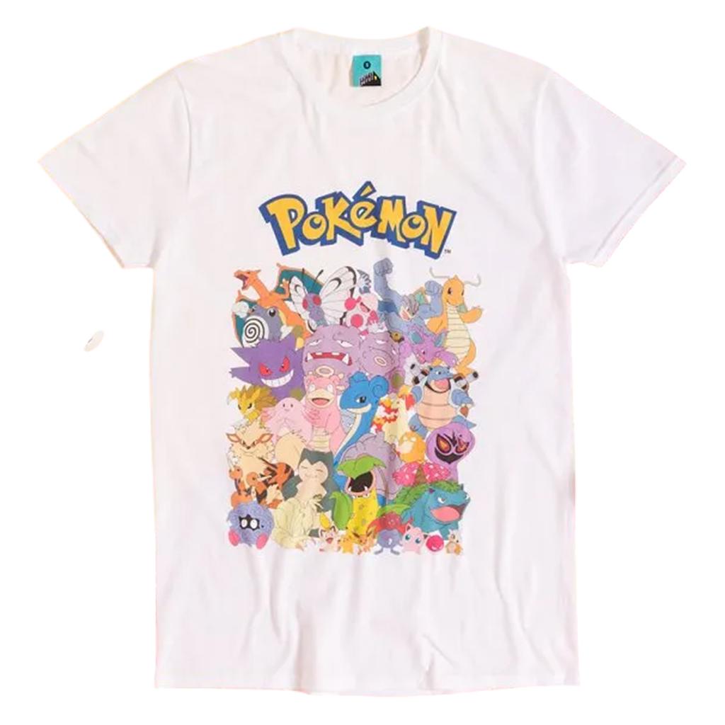 Pokemon Unisex Adult Characters T-Shirt