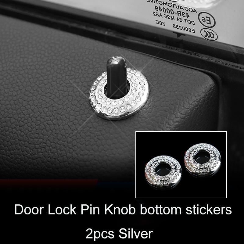 Интерьер автомобиля кольцо с бриллиантами наклейка украшение блестящий декор блестящие аксессуары для девочек для Mini Cooper F54 F55 F56 F60