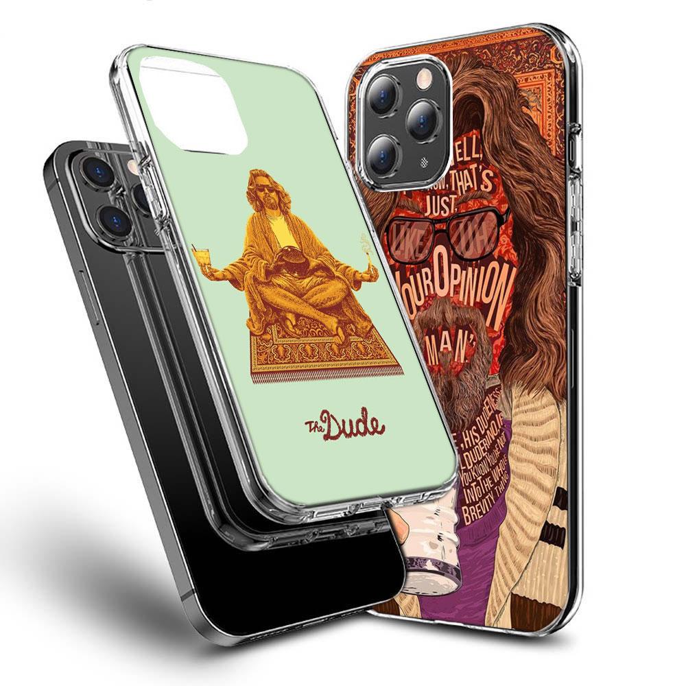 Чехол для телефона The Big Lebowski для iPhone 16E 15 Pro 14 Plus 17E 16 17 Pro Max Air 11 12 13 Mini Ударопрочный Capa Милый Чехол TPU