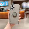Чехол-подставка из овчины с кольцом для телефона Xiaomi POCO X7 Pro X7Pro, матовая защита линз, силиконовая задняя крышка для Redmi Turbo 4