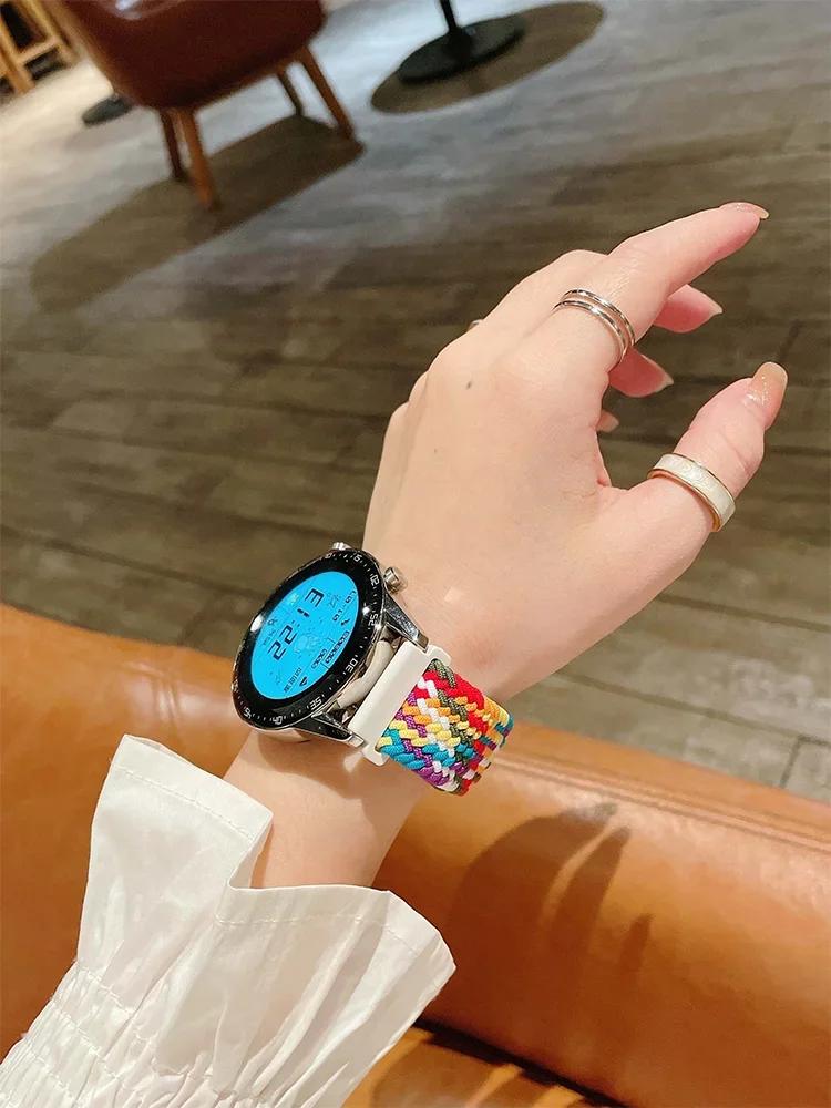 Плетеный ремешок Solo Loop для Redmi Watch 5 lite Эластичные нейлоновые ремешки Xiaomi Redmi Watch 5 Active Плетеный браслет 22 мм Напульсник