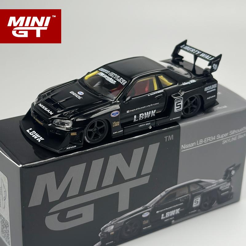 AABKP1 MINIGT 1:64 Porsche McLaren Lamborghini BMW Abarth Alloy Car Model 977 1052 1046 996 870 886 985 789 740 967 1053 1081 1055 1083