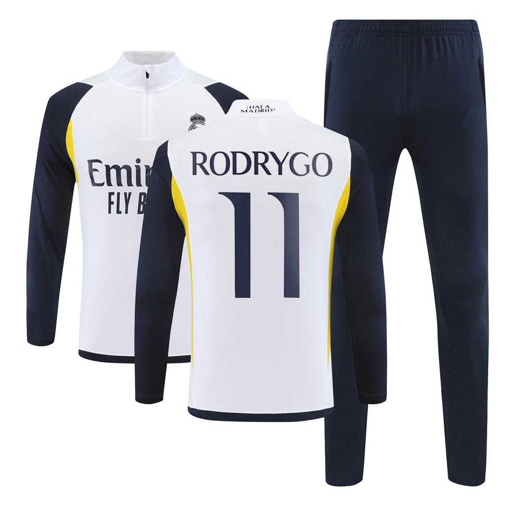 2324 Трикотажные изделия с длинными рукавами Комплект спортивной тренировочной формы Футбольные майки с длинными рукавами