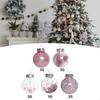 30 Pieces Christmas Tree Ball Ornament Xmas Decorative Bauble Small Pendant for Wedding Holiday