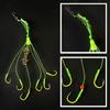 Hanging Tackle Explosion String Hook Method Leader Stainless Steel Feeder Hook Fishing