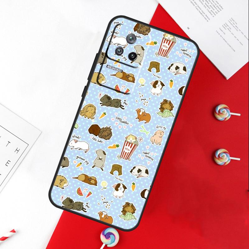 Чехол с рисунком Морская свинка Милый для Xiaomi 15 Ultra 13 14 11T 12T 13T 14T Pro POCO X7 Pro X3 X5 X6 M6 F5 F6 Pro