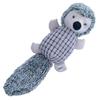 Jouet En Peluche - Gloria Pets - Hérisson Queue Longue - 40.5 Cm - Gris - Pour Chiens