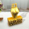 Trophy Ornament Mini Easy To Carry Gold Award for Prank Gift Display Bedroom