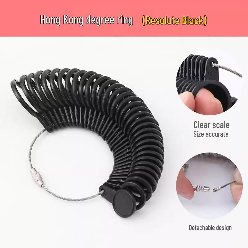 Гонконгский кольцемер - Инструмент для измерения пальца для точного размера кольца