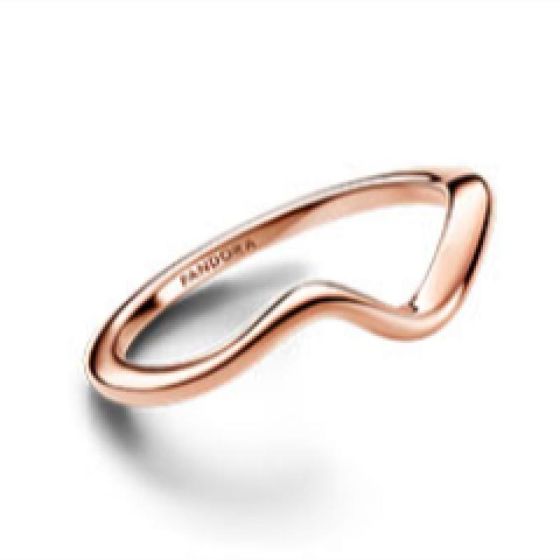 Pandora Polished Wave Ring 183095c00