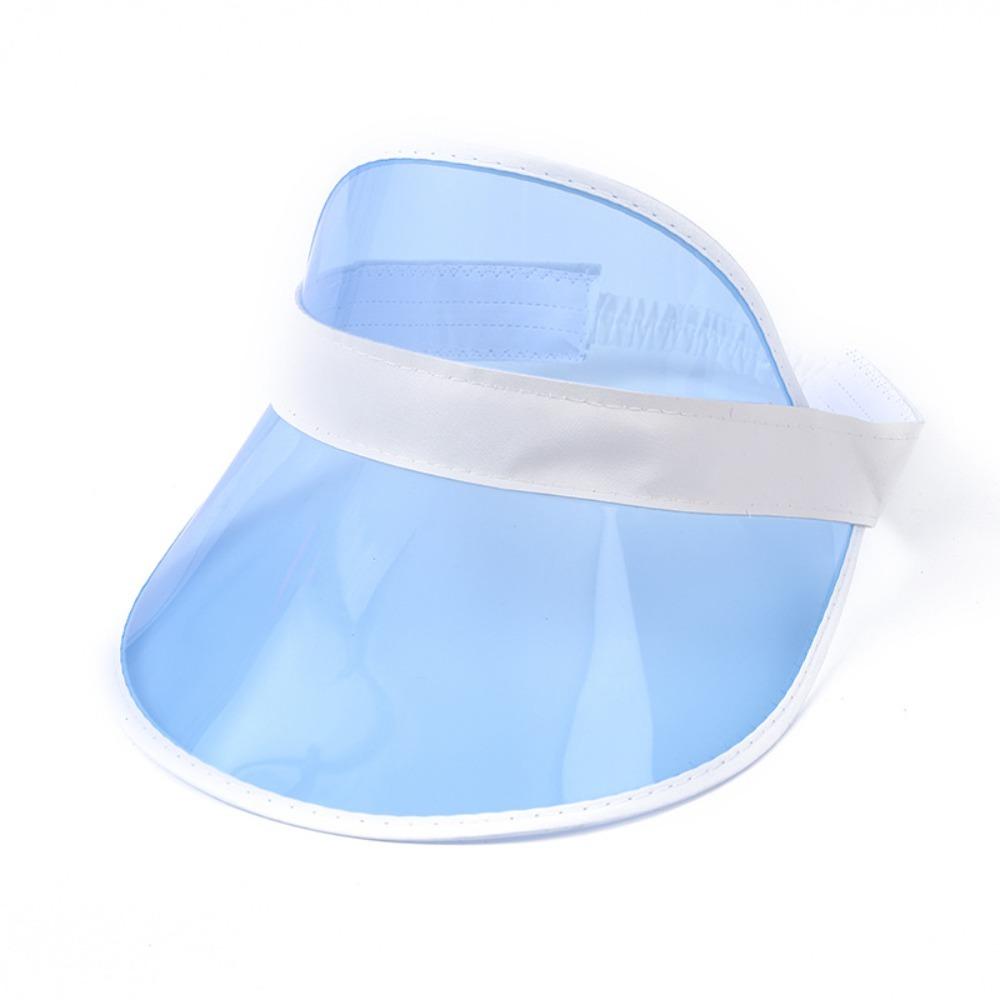Flexible Transparent Sun Visor Hat Sun-Proof Sun Cap Gift Sunshade Hat  Outdoor Sports