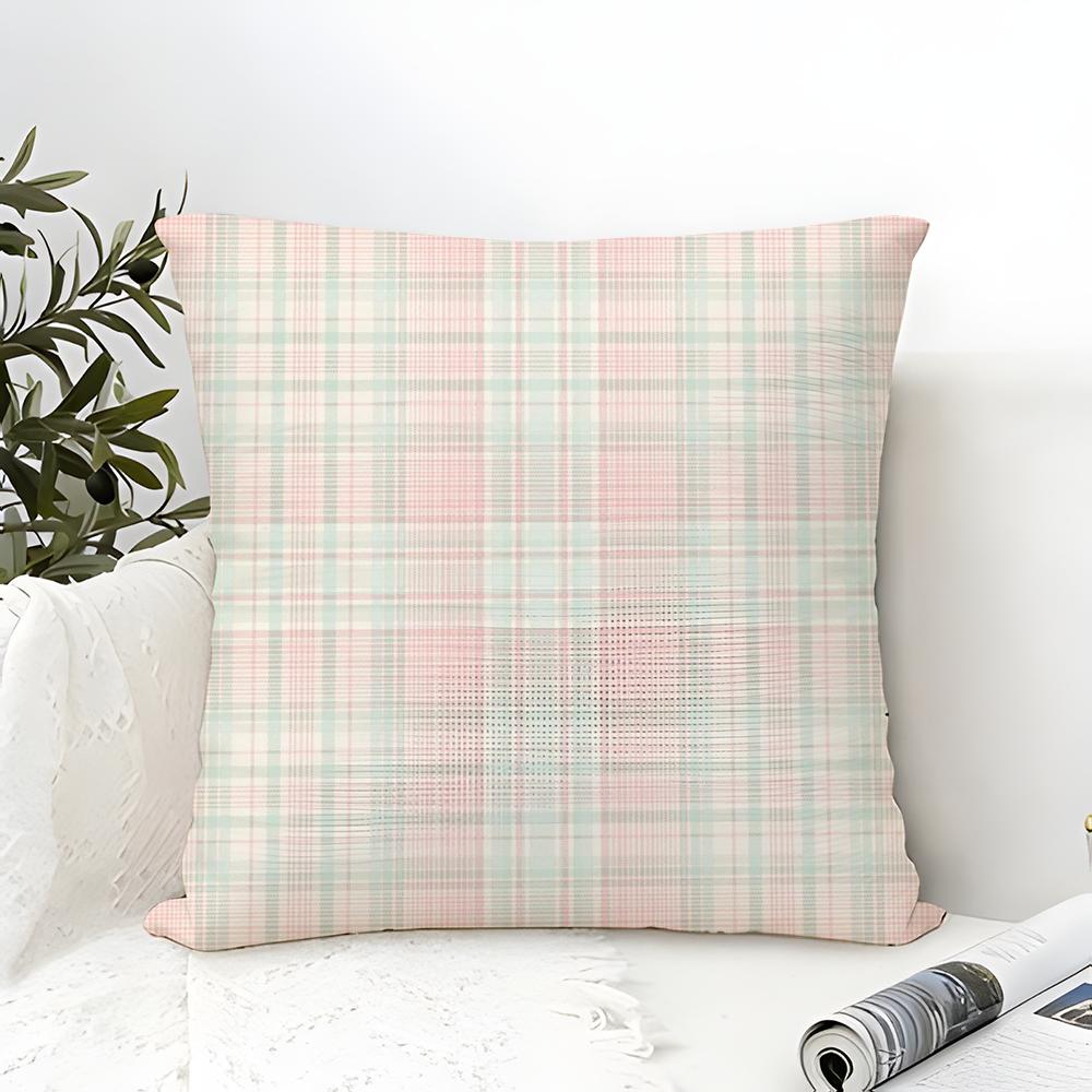 Delicate Fine Herringbone Pattern Pillow Case linen pillow case sofa home decor cushion cover cushion cove