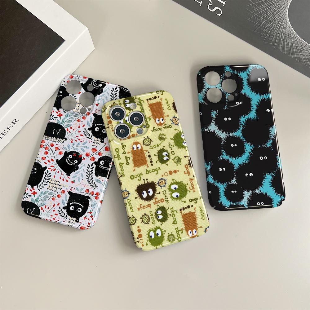 All-inclusive Film Phone Case Cartoon Fashion Design Hard Shell Full Cover Camera Protection Case for iPhone Samsung Xiaomi Poco Redmi