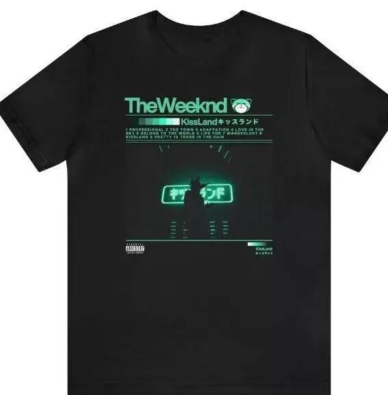 Kissland The Weeknd Футболка Топы футболки Мужская Женская
