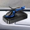 Автомобильные солнечные освежители воздуха Вертолетные солнечные элементы для салона автомобиля Украшение для автоповорота Креативный очиститель воздуха Аксессуары для украшения автомобиля