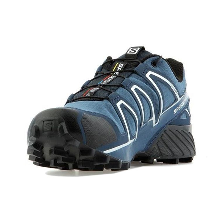 SALOMON Speedcross 4 Low Прочные Уличные Функциональные Мужские Кроссовки Синий 383136