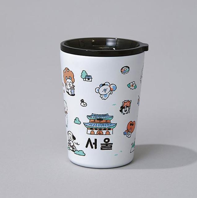 BT21 Стакан Seoul Edition (340 мл / 11,5 жидких унций.)