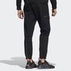 adidas Оригинальные повседневные удобные спортивные брюки с манжетами Trefoil Solid для мужчин, черные HL6496