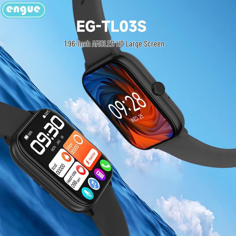 Engu Смарт-часы с полным сенсорным экраном