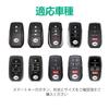 [Unhoke] Alphard 30 Series Key Case, Clear Corolla Cross, Key Cover, Transparent Harrier 80