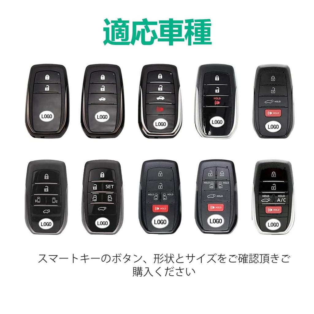 [Unhoke] Alphard 30 Series Key Case, Clear Corolla Cross, Key Cover, Transparent Harrier 80