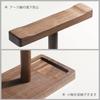 Headphone headphone earphone walnut stand, desktop, headset, stand, stand, wooden,
