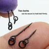 20PCS Metal Bait Spikes Carp Fishing Accessorie Bait Sting Boilies Pin with Ring Corn Ronnie Hair Rig Carp Feeder Tackle