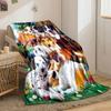 Милый узор с собаками Мягкое плед-одеяло одеяло для спальни для гостиной дивана обеденного перерыва Мягкое плед для фестиваля друга Подарок