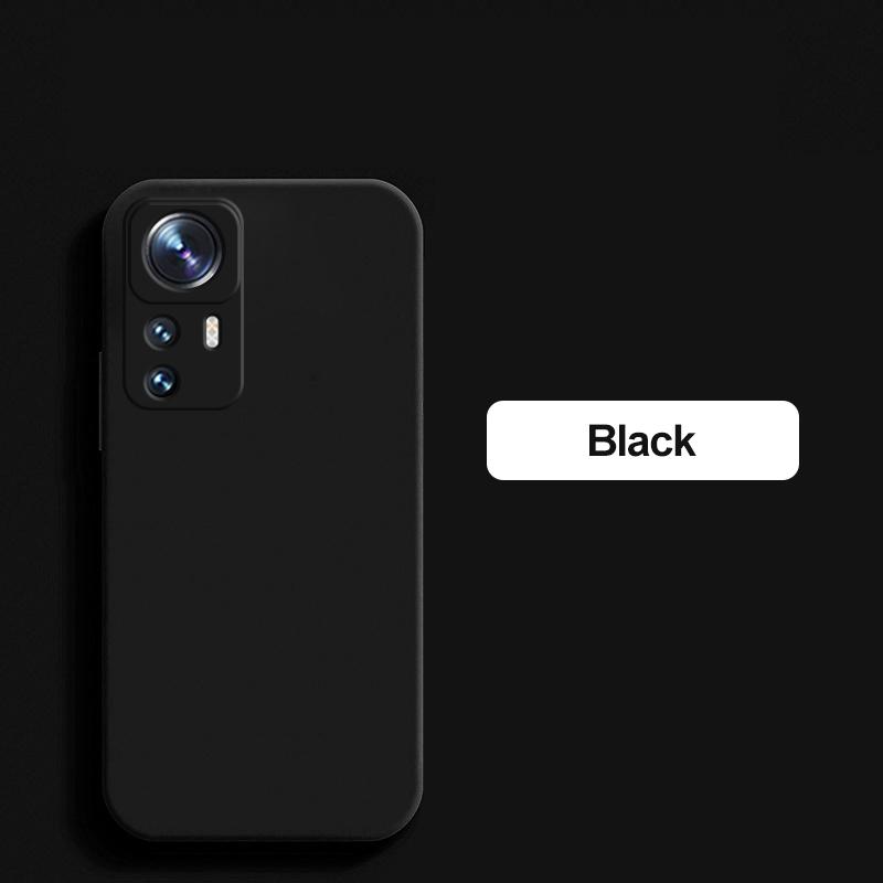 Для Xiaomi 12T Pro Чехол квадратный жидкий силиконовый протектор объектива камеры мягкий чехол для Xiaomi Mi 12T 12 T Pro Mi12t Pro Чехлы для телефонов