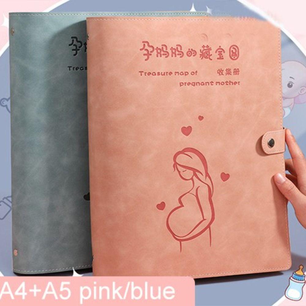 Handbook Inspection Report Folder Gravida Pregnancy Booklet Treasure Map of Pregnant Mother