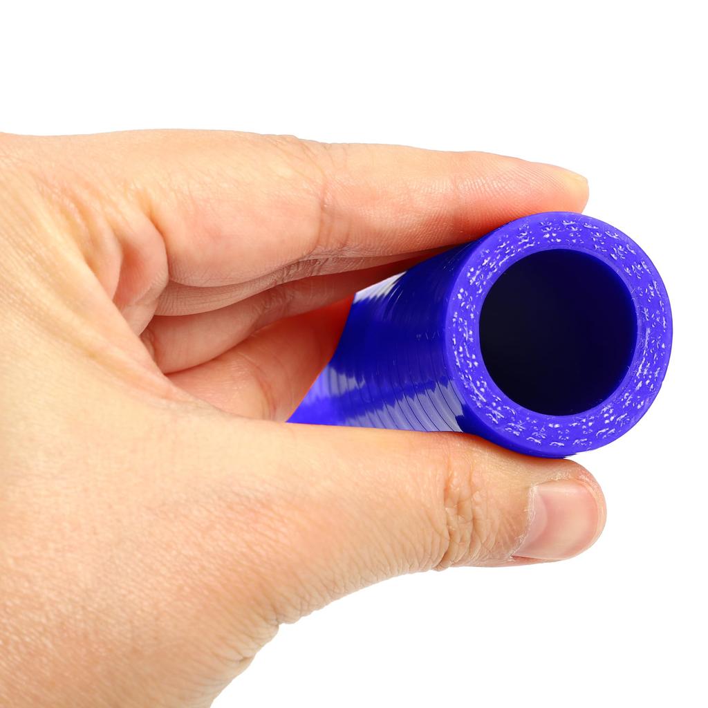 X AUTOHAUX Silicone Reducer Hose Pipe Bend Turbo Intercooler 25mm Inner Diameter 90 Degree Elbow Blue