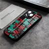 Чехол для телефона с узором-пазлом в поддержку аутизма для iPhone 17 Air 16 E Pro Max 15 14 13 Mini 12 Pro 11 Max Plus Черная стеклянная крышка