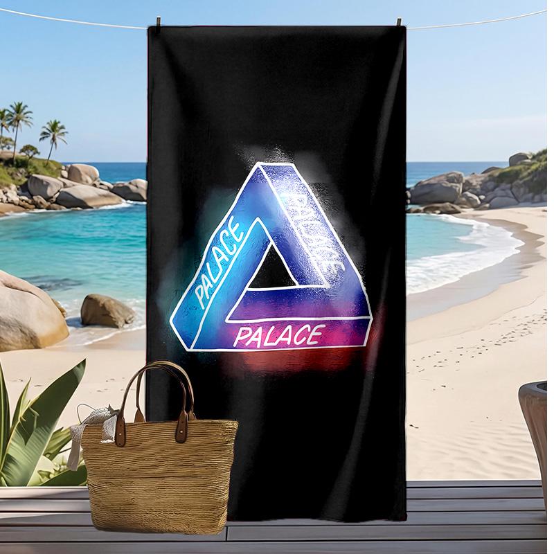 Palace Printed Beach Towel Quick Dry Soft TowelPortable Large Rectangular Beach Blanket for Travel Swimming Pool