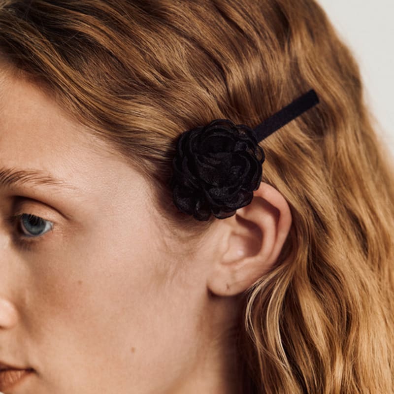 MAUVER U Poste Rose hair pin