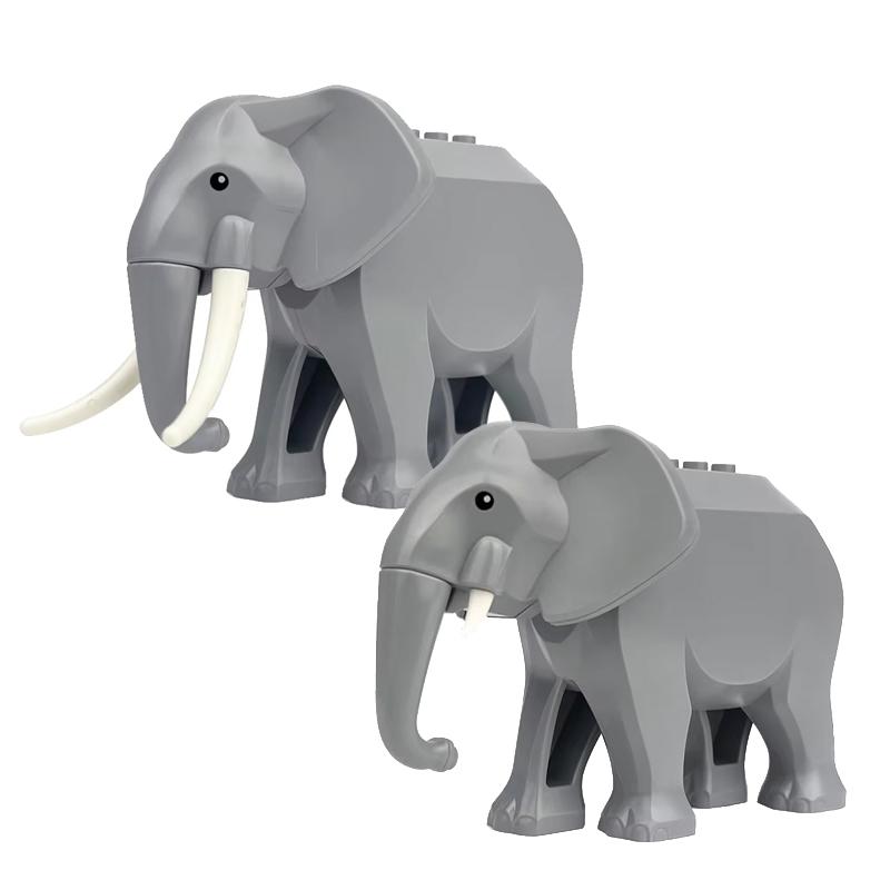 MOC Ферма Зоопарк Животные Строительные блоки Крокодил Акула Дельфин Шимпанзе Корова Леопард Развивающая игра Аксессуары Кирпичики Детские игрушки