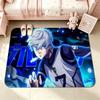 Аниме-Blue LockS Напольный коврик Ковер для спальни, Коврик для ванной, Придверный коврик, Нескользящий, Впитывающий, Многоцелевой
